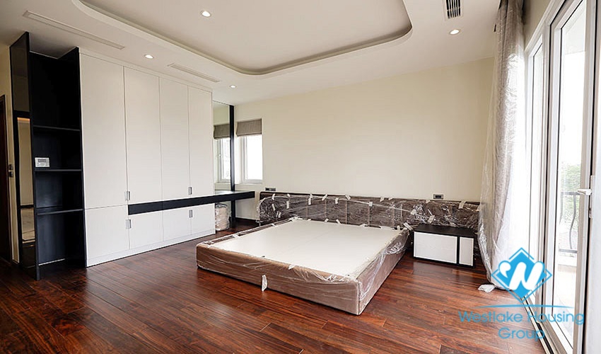 New villa with large campus with green garden for rent ciputra Hanoi